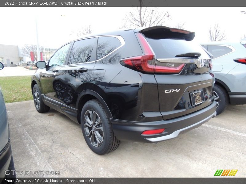 Crystal Black Pearl / Black 2022 Honda CR-V EX-L AWD