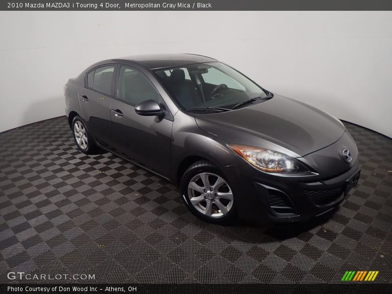 Metropolitan Gray Mica / Black 2010 Mazda MAZDA3 i Touring 4 Door