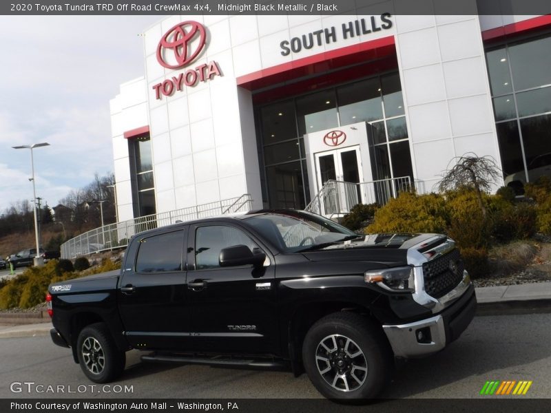 Midnight Black Metallic / Black 2020 Toyota Tundra TRD Off Road CrewMax 4x4