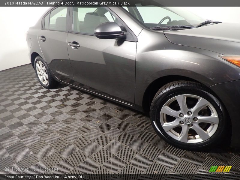Metropolitan Gray Mica / Black 2010 Mazda MAZDA3 i Touring 4 Door