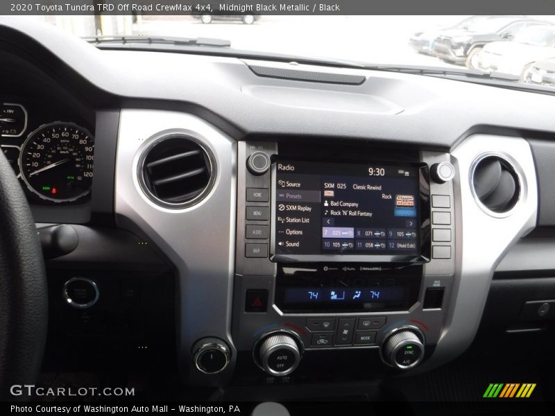 Midnight Black Metallic / Black 2020 Toyota Tundra TRD Off Road CrewMax 4x4