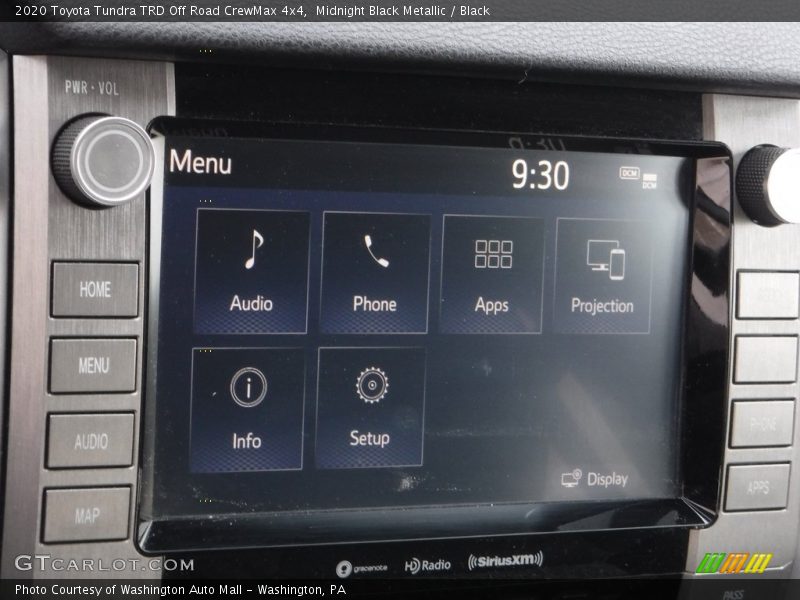Midnight Black Metallic / Black 2020 Toyota Tundra TRD Off Road CrewMax 4x4