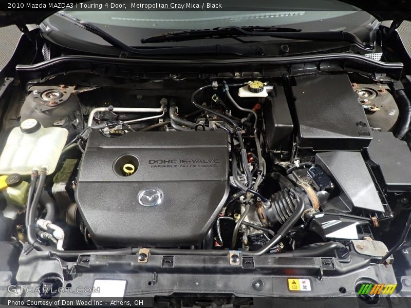Metropolitan Gray Mica / Black 2010 Mazda MAZDA3 i Touring 4 Door