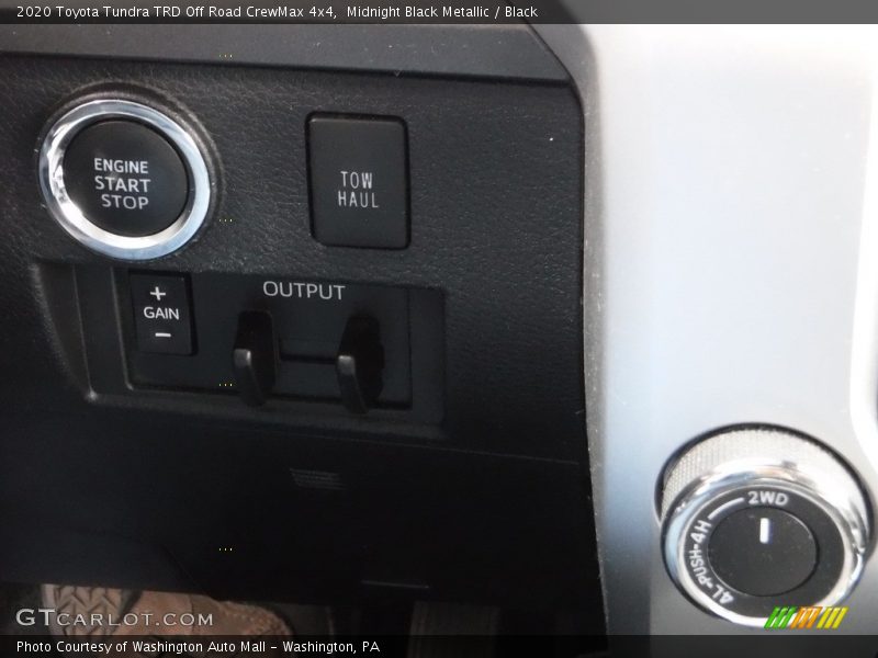 Midnight Black Metallic / Black 2020 Toyota Tundra TRD Off Road CrewMax 4x4