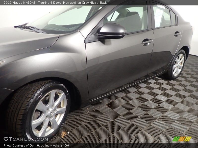 Metropolitan Gray Mica / Black 2010 Mazda MAZDA3 i Touring 4 Door