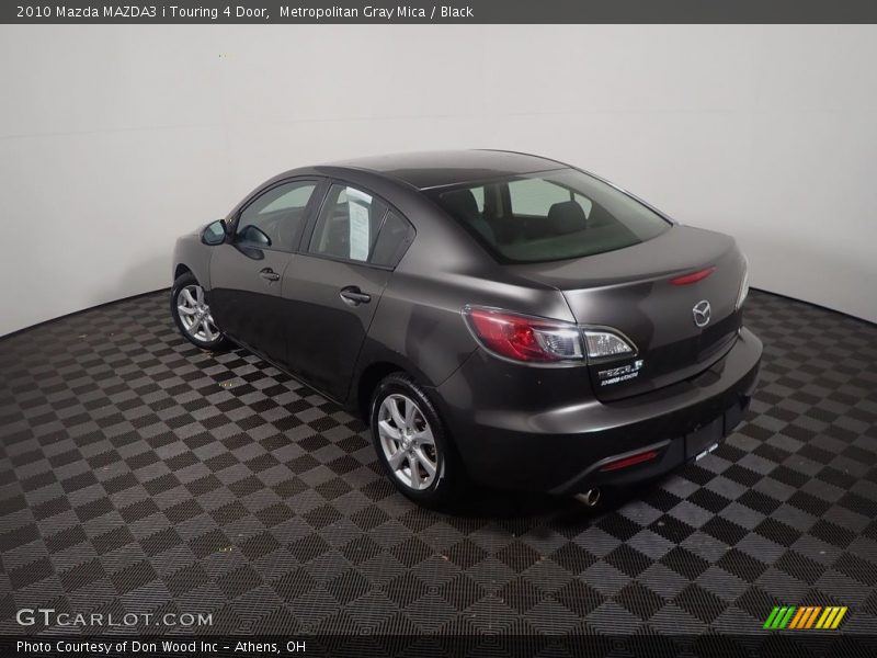 Metropolitan Gray Mica / Black 2010 Mazda MAZDA3 i Touring 4 Door