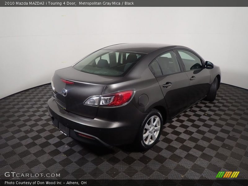 Metropolitan Gray Mica / Black 2010 Mazda MAZDA3 i Touring 4 Door
