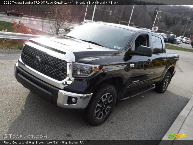 Midnight Black Metallic / Black 2020 Toyota Tundra TRD Off Road CrewMax 4x4