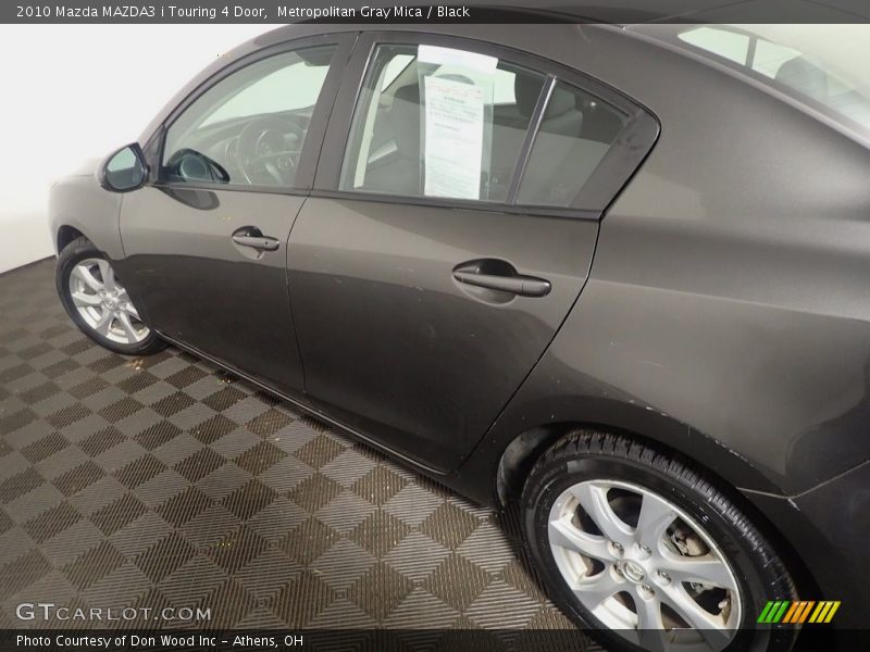 Metropolitan Gray Mica / Black 2010 Mazda MAZDA3 i Touring 4 Door