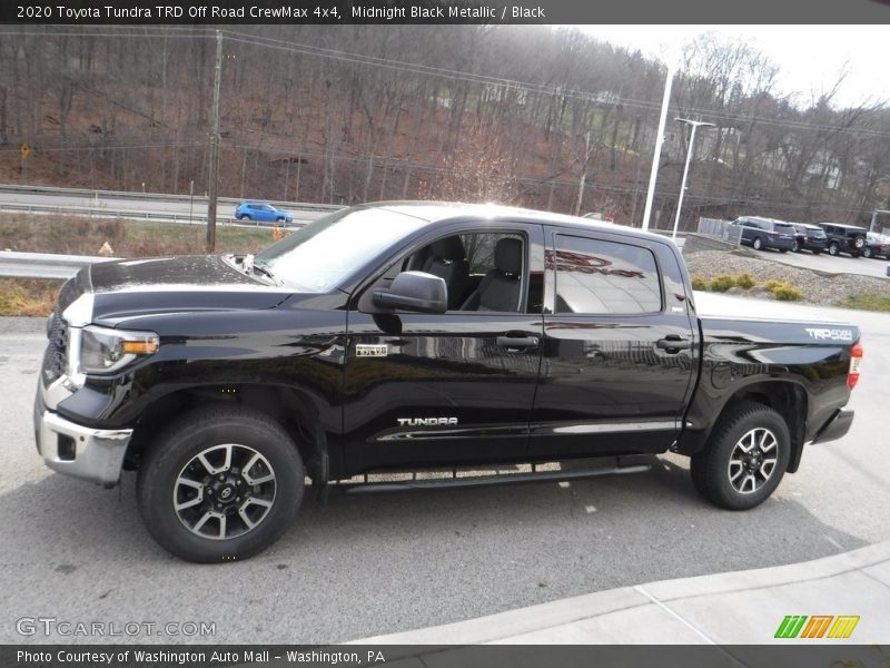 Midnight Black Metallic / Black 2020 Toyota Tundra TRD Off Road CrewMax 4x4