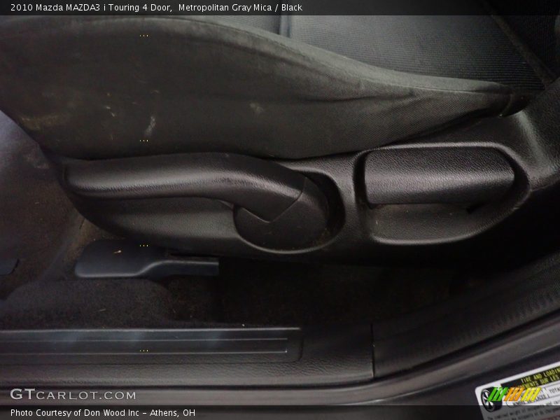 Metropolitan Gray Mica / Black 2010 Mazda MAZDA3 i Touring 4 Door