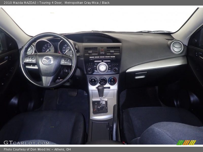 Metropolitan Gray Mica / Black 2010 Mazda MAZDA3 i Touring 4 Door