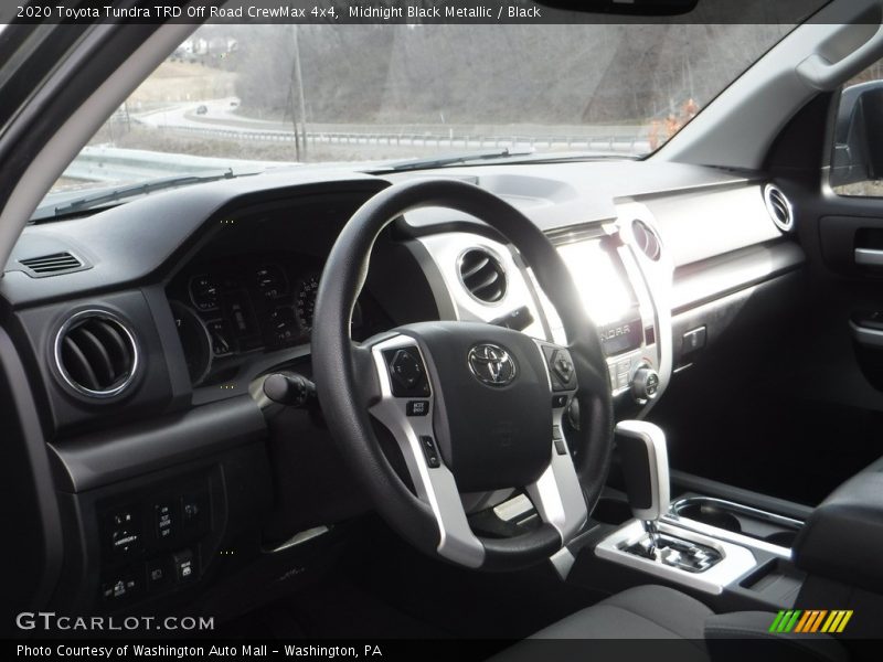 Midnight Black Metallic / Black 2020 Toyota Tundra TRD Off Road CrewMax 4x4