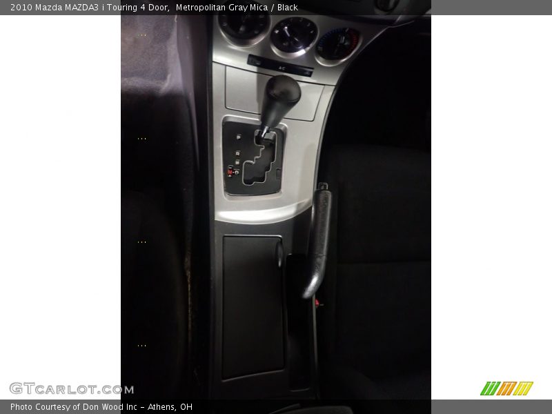 Metropolitan Gray Mica / Black 2010 Mazda MAZDA3 i Touring 4 Door