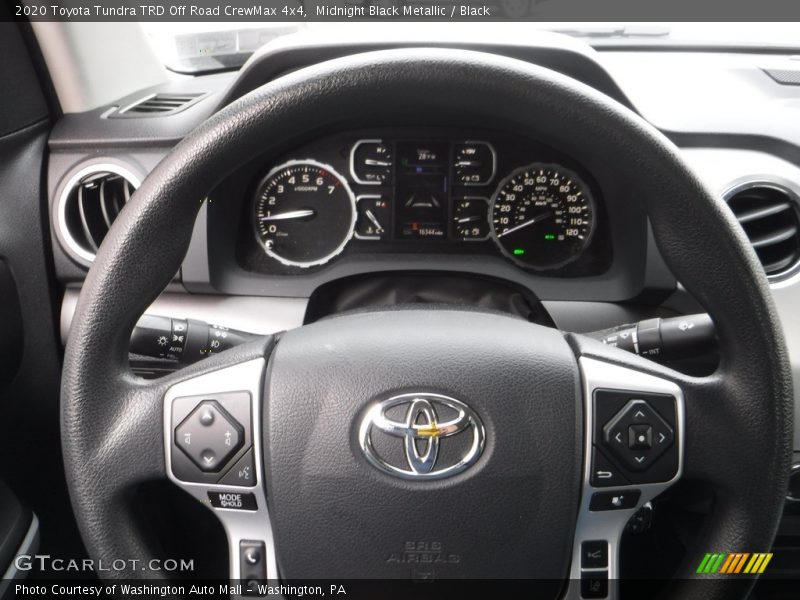 Midnight Black Metallic / Black 2020 Toyota Tundra TRD Off Road CrewMax 4x4