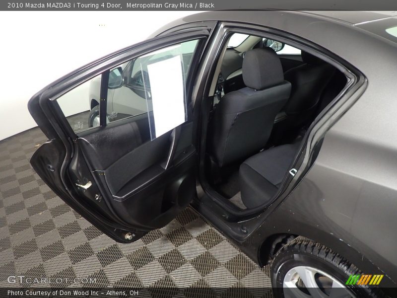 Metropolitan Gray Mica / Black 2010 Mazda MAZDA3 i Touring 4 Door