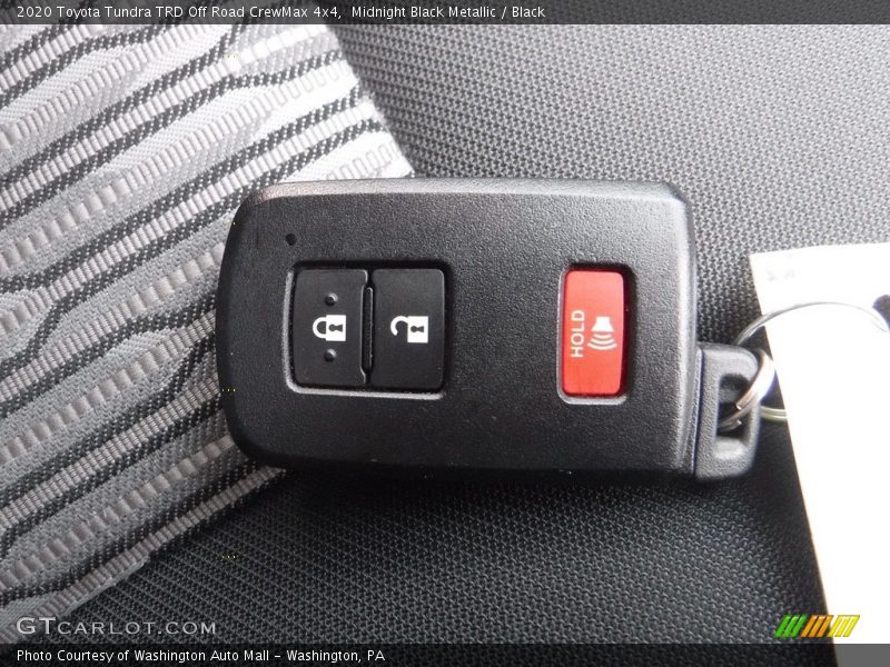 Midnight Black Metallic / Black 2020 Toyota Tundra TRD Off Road CrewMax 4x4