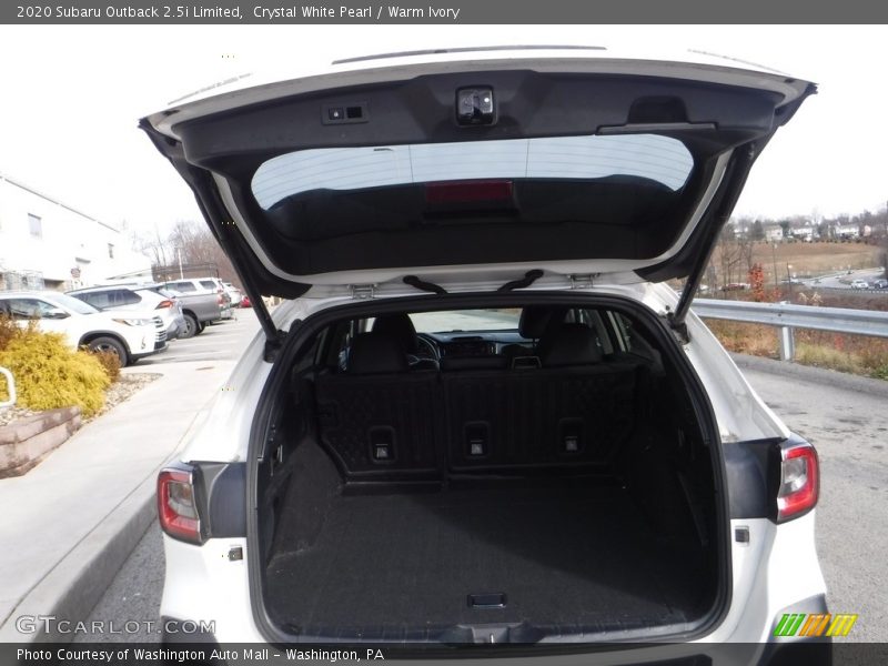 Crystal White Pearl / Warm Ivory 2020 Subaru Outback 2.5i Limited