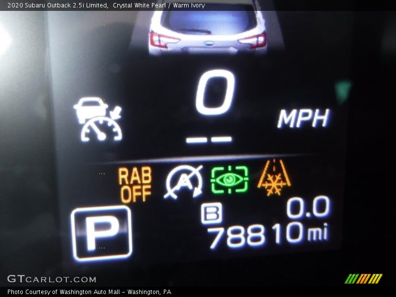 Crystal White Pearl / Warm Ivory 2020 Subaru Outback 2.5i Limited