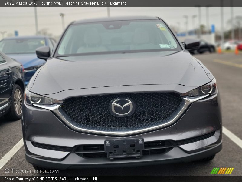 Machine Gray Metallic / Parchment 2021 Mazda CX-5 Touring AWD