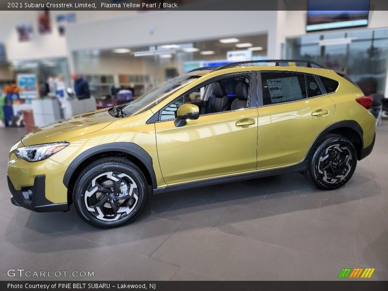 2021 Crosstrek Limited Plasma Yellow Pearl