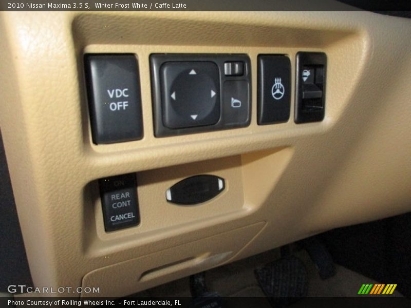Winter Frost White / Caffe Latte 2010 Nissan Maxima 3.5 S