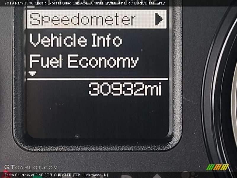 Granite Crystal Metallic / Black/Diesel Gray 2019 Ram 1500 Classic Express Quad Cab 4x4