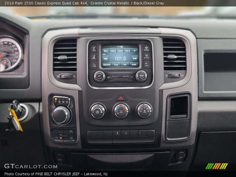 Granite Crystal Metallic / Black/Diesel Gray 2019 Ram 1500 Classic Express Quad Cab 4x4