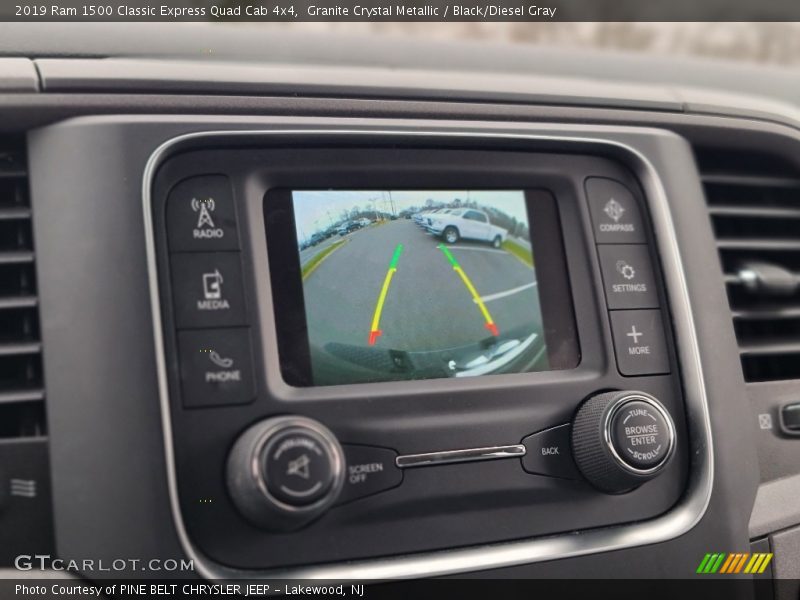 Granite Crystal Metallic / Black/Diesel Gray 2019 Ram 1500 Classic Express Quad Cab 4x4