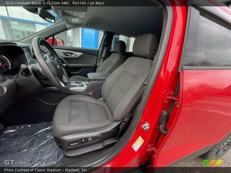 Red Hot / Jet Black 2019 Chevrolet Blazer 3.6L Cloth AWD