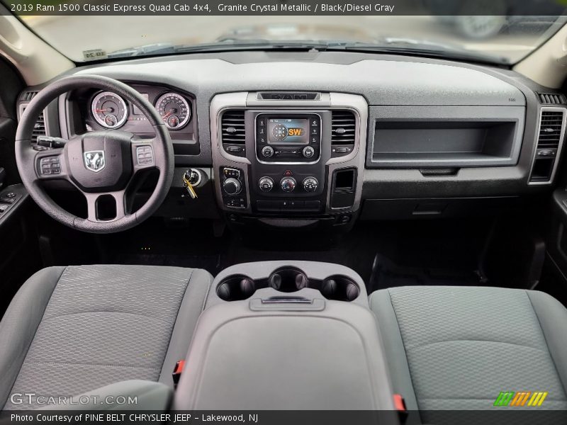 Granite Crystal Metallic / Black/Diesel Gray 2019 Ram 1500 Classic Express Quad Cab 4x4