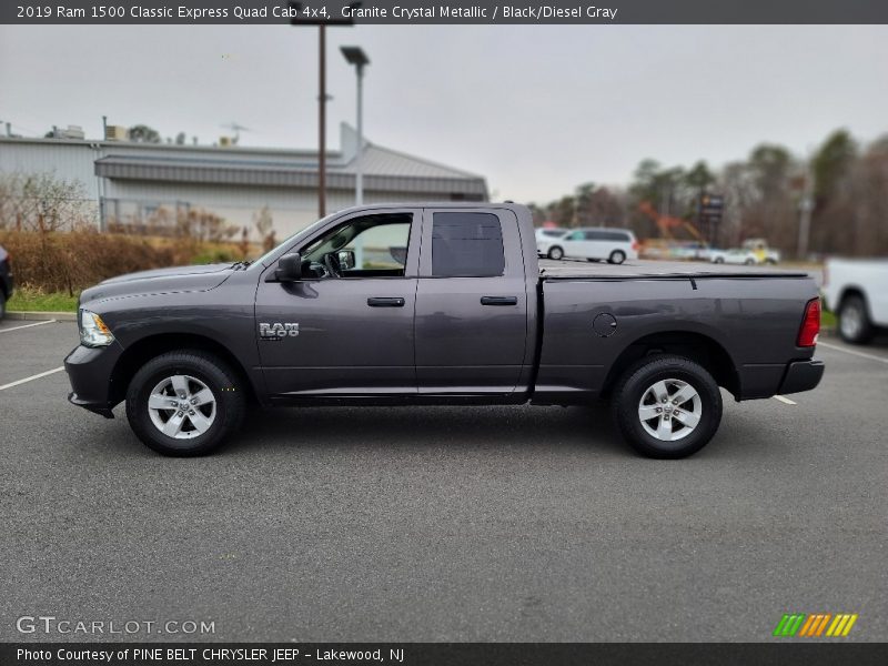 Granite Crystal Metallic / Black/Diesel Gray 2019 Ram 1500 Classic Express Quad Cab 4x4