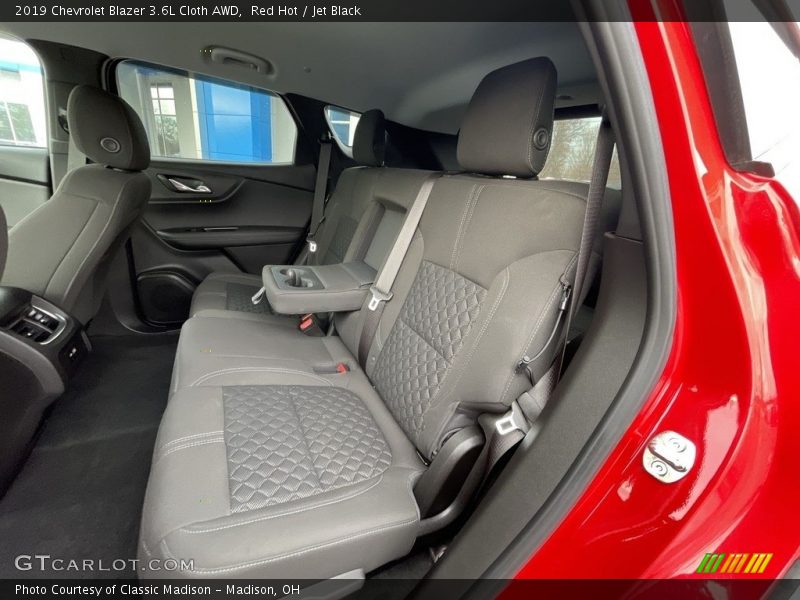 Red Hot / Jet Black 2019 Chevrolet Blazer 3.6L Cloth AWD