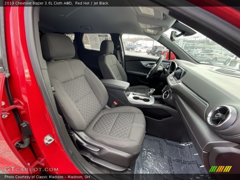 Red Hot / Jet Black 2019 Chevrolet Blazer 3.6L Cloth AWD