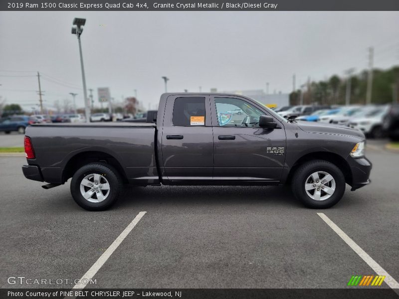 Granite Crystal Metallic / Black/Diesel Gray 2019 Ram 1500 Classic Express Quad Cab 4x4