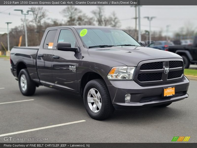 Granite Crystal Metallic / Black/Diesel Gray 2019 Ram 1500 Classic Express Quad Cab 4x4