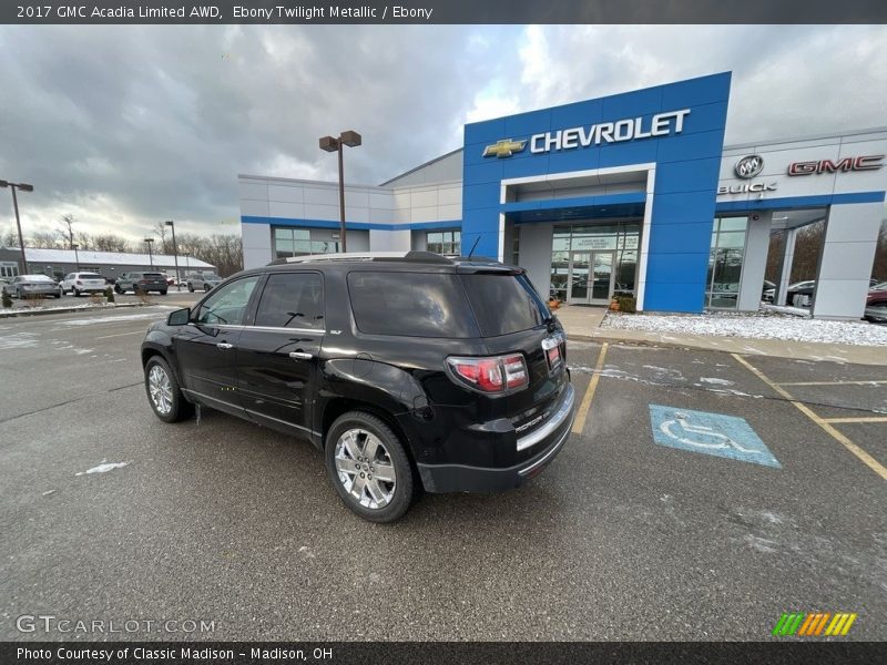 Ebony Twilight Metallic / Ebony 2017 GMC Acadia Limited AWD