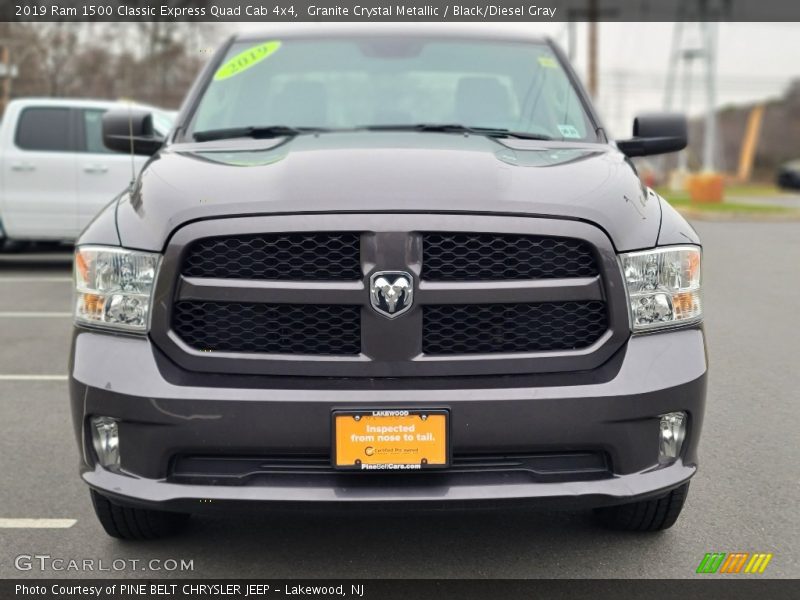 Granite Crystal Metallic / Black/Diesel Gray 2019 Ram 1500 Classic Express Quad Cab 4x4