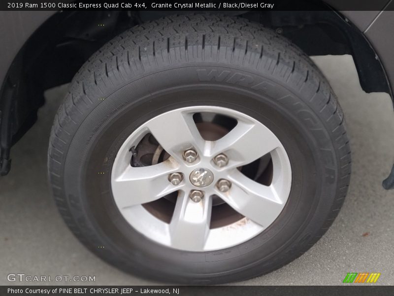 Granite Crystal Metallic / Black/Diesel Gray 2019 Ram 1500 Classic Express Quad Cab 4x4