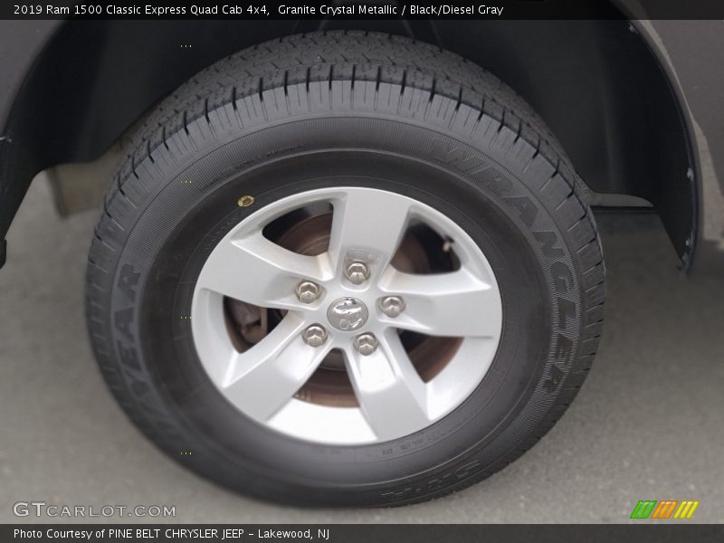 Granite Crystal Metallic / Black/Diesel Gray 2019 Ram 1500 Classic Express Quad Cab 4x4