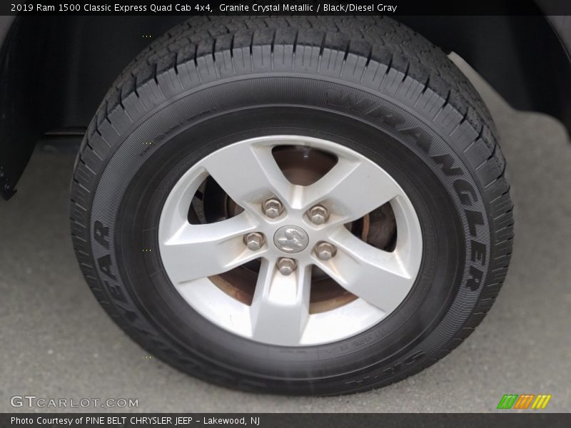 Granite Crystal Metallic / Black/Diesel Gray 2019 Ram 1500 Classic Express Quad Cab 4x4