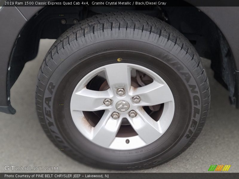 Granite Crystal Metallic / Black/Diesel Gray 2019 Ram 1500 Classic Express Quad Cab 4x4