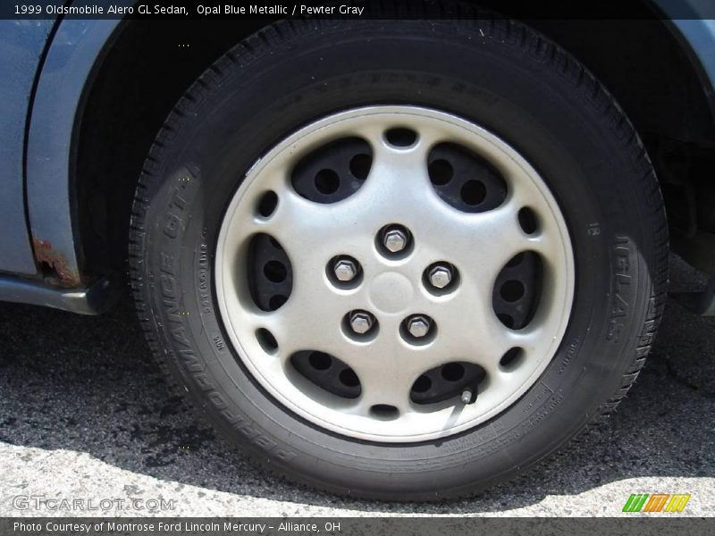 Opal Blue Metallic / Pewter Gray 1999 Oldsmobile Alero GL Sedan