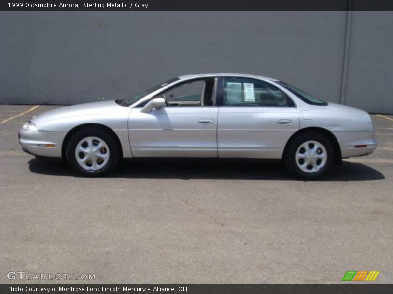 Sterling Metallic / Gray 1999 Oldsmobile Aurora