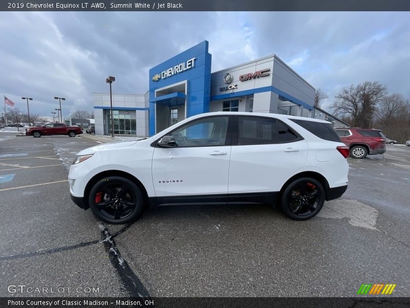 Summit White / Jet Black 2019 Chevrolet Equinox LT AWD