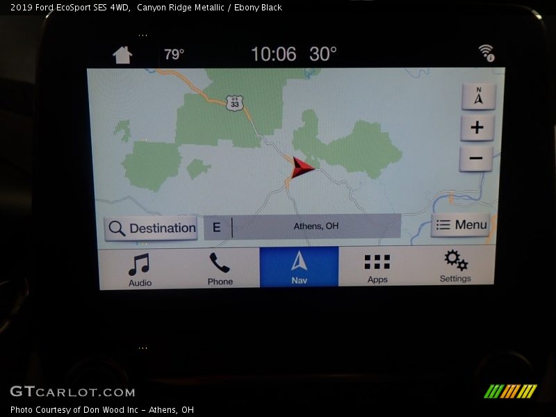 Canyon Ridge Metallic / Ebony Black 2019 Ford EcoSport SES 4WD