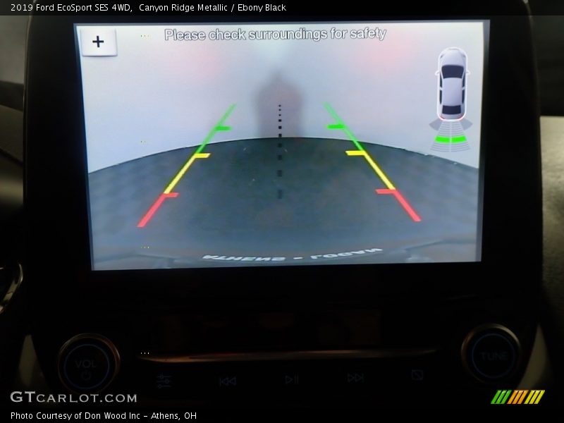 Canyon Ridge Metallic / Ebony Black 2019 Ford EcoSport SES 4WD