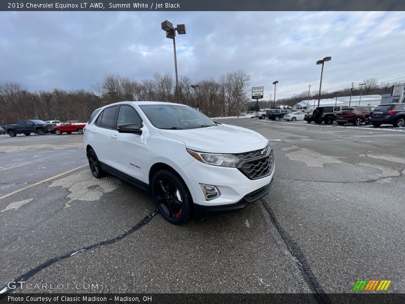 Summit White / Jet Black 2019 Chevrolet Equinox LT AWD