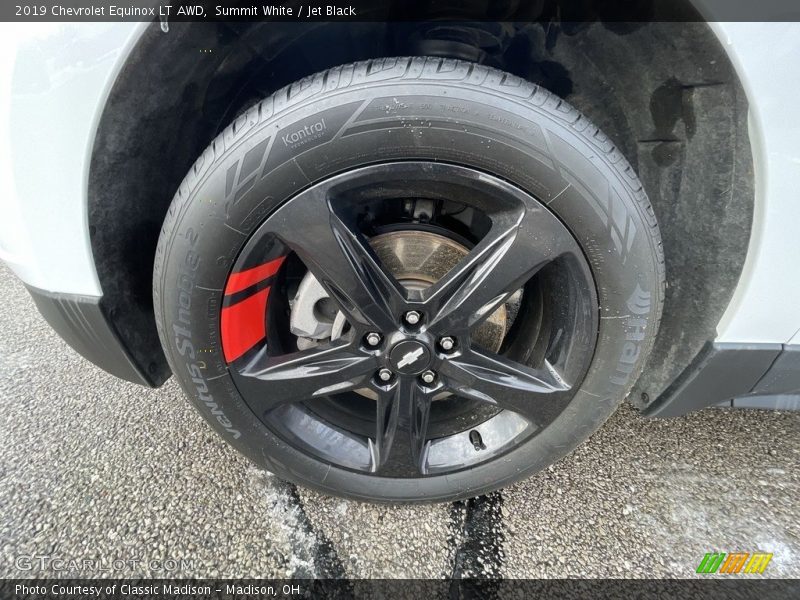 Summit White / Jet Black 2019 Chevrolet Equinox LT AWD
