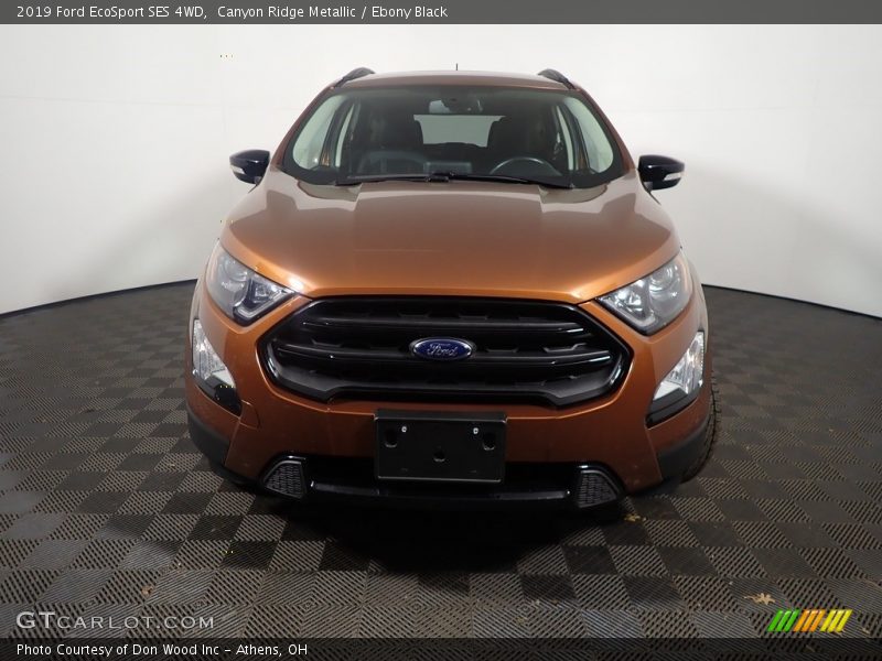 Canyon Ridge Metallic / Ebony Black 2019 Ford EcoSport SES 4WD